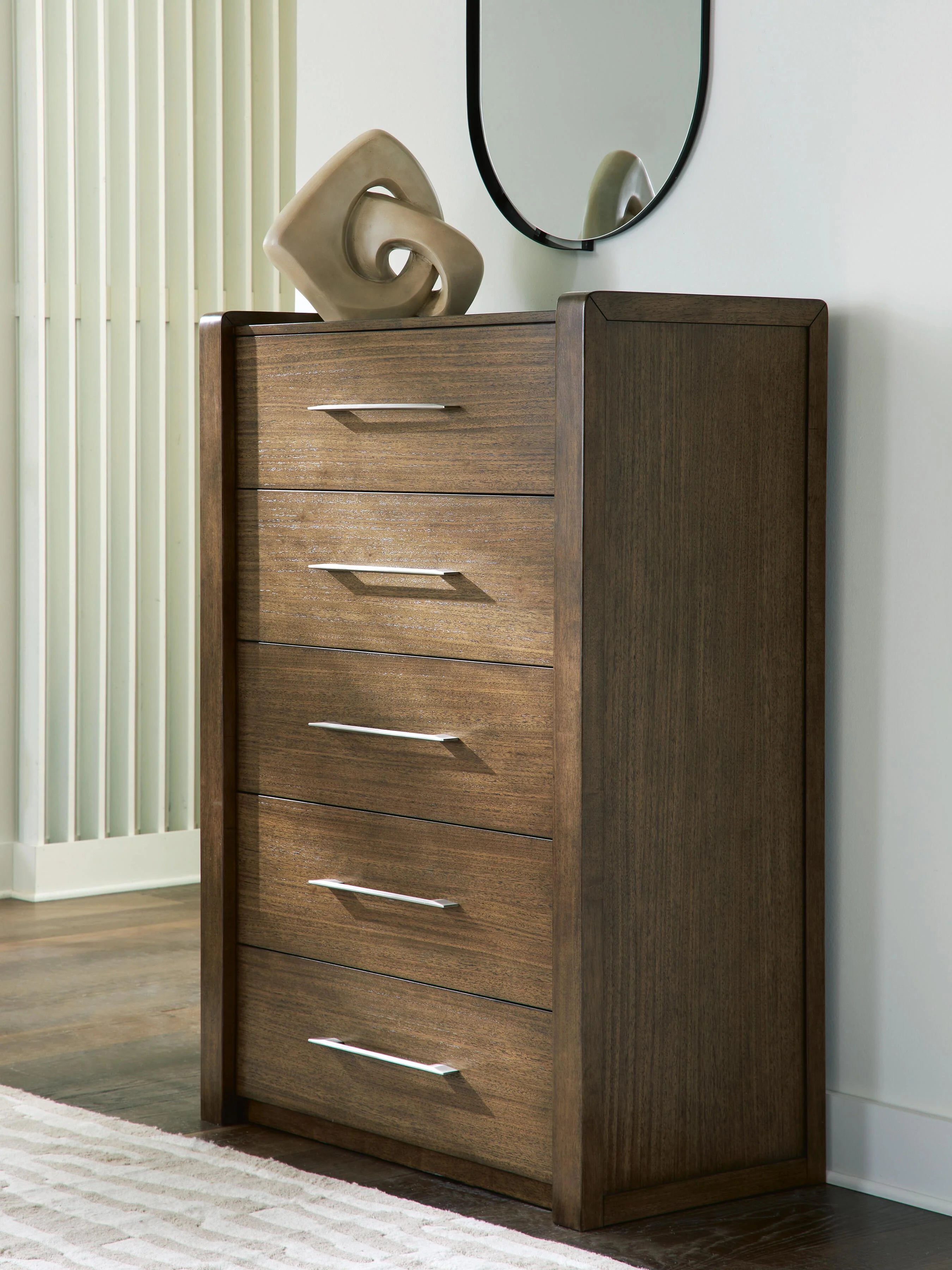 Archives Brown Contemporary Chest of Drawers