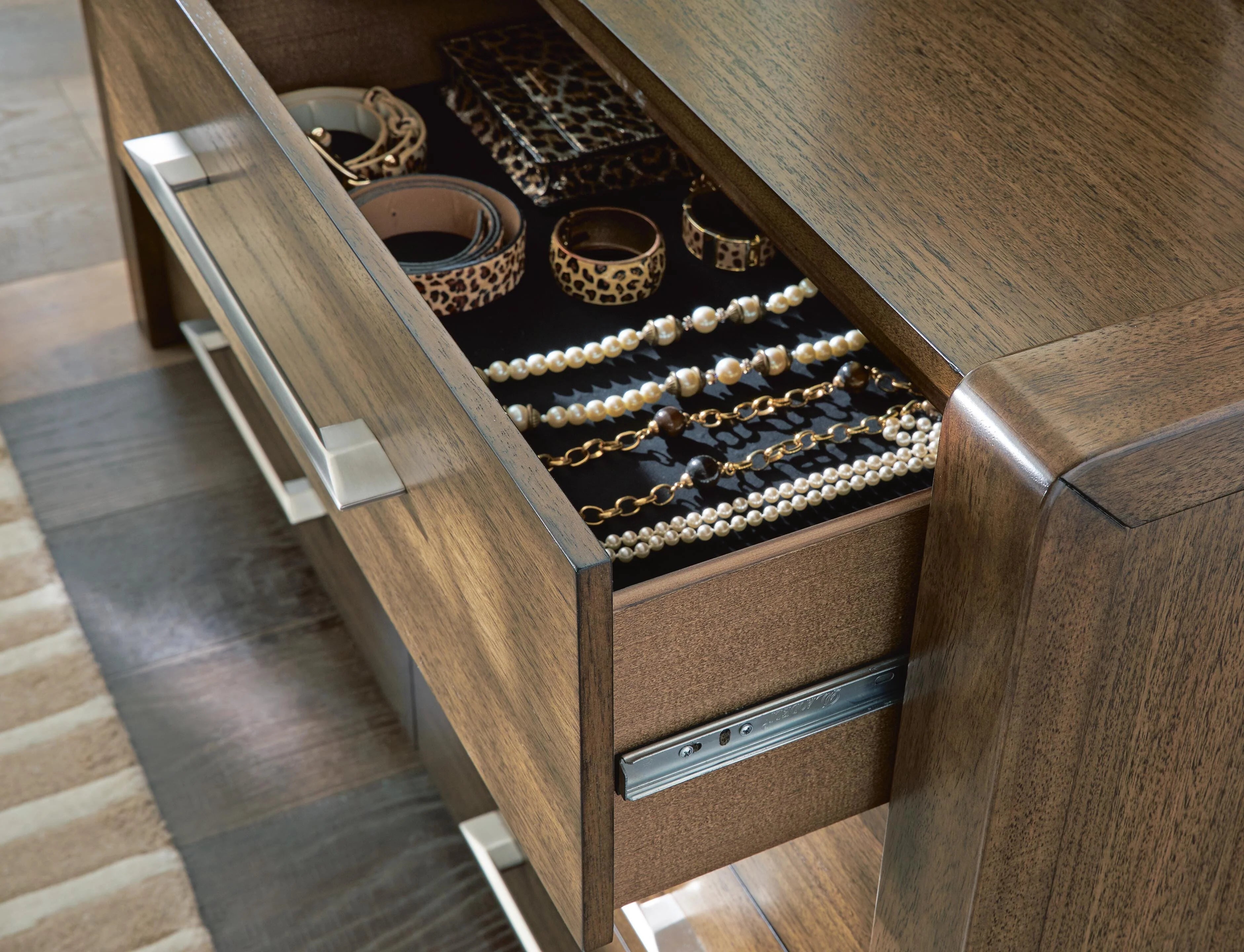 Archives Brown Contemporary Chest of Drawers