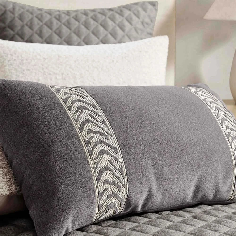 Brynlee Queen or King 8PC Comforter Set with Layered Coverlet & Decorative Pillows