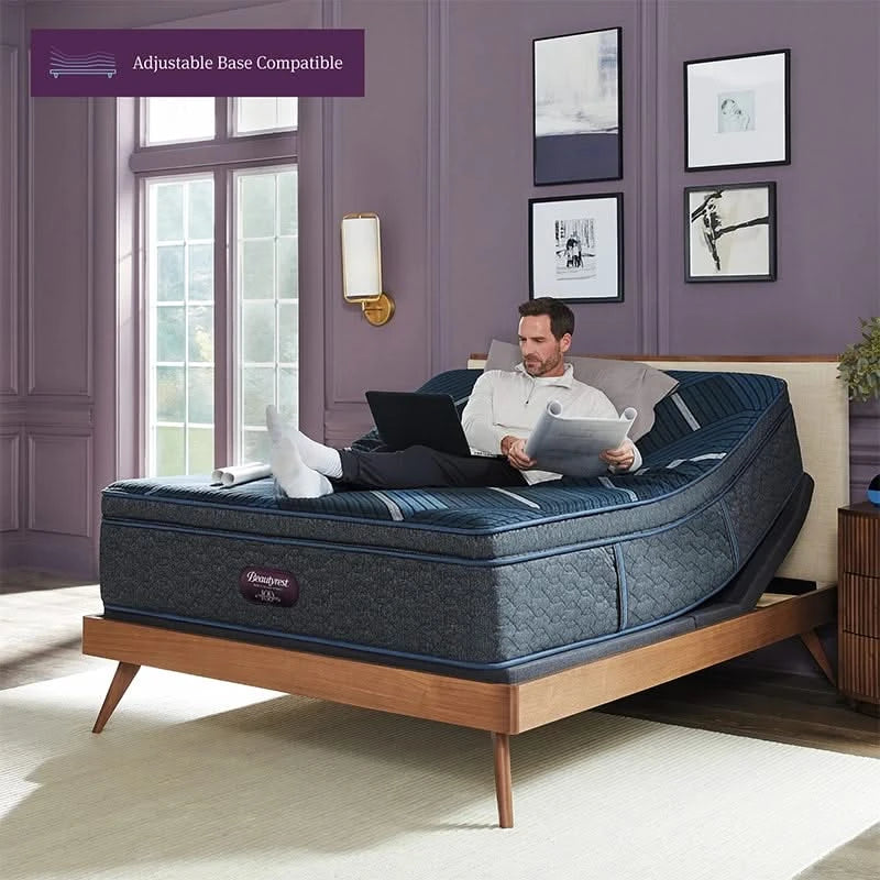 Beautyrest World Class Hybrid Level Four 14" Medium Apex Pillow Top Mattress