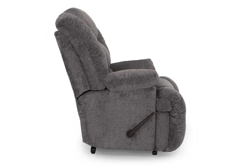Titan Charcoal Oversized Recliner with Ultralign Technology