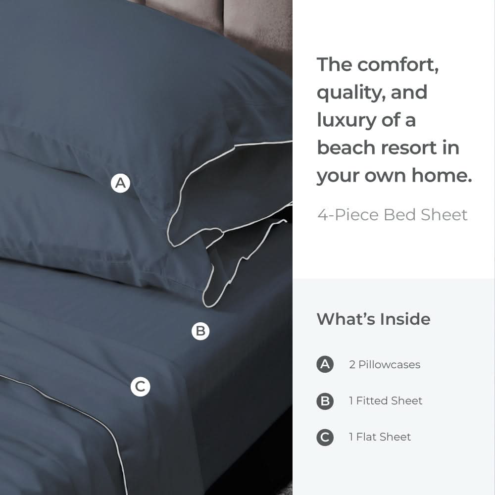 Resort Luxury Bamboo Cooling Sheet Set