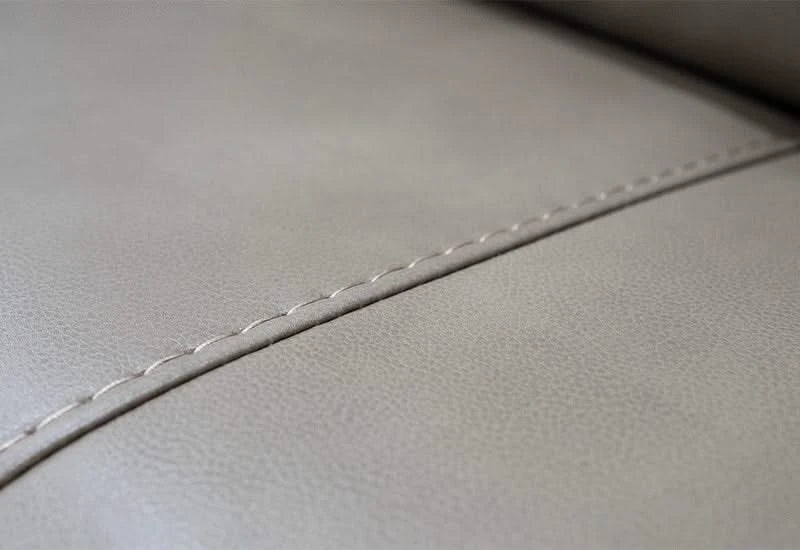 Bolero Mushroom Gray 6 PC Manual Reclining Sectional with Storage Console