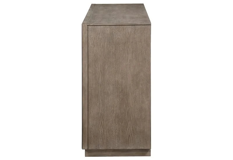 Boulevard Taupe Oak 8 Drawer Dresser with Modern Storage Design