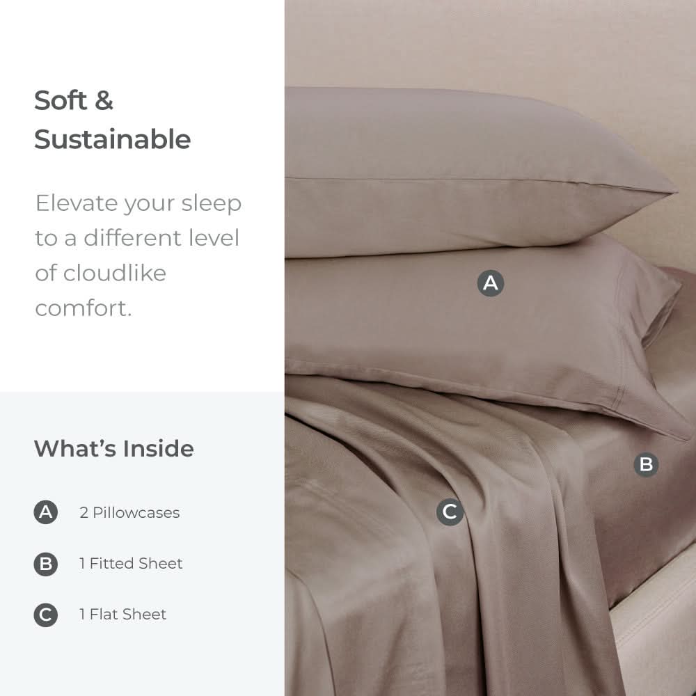 Classic Luxury Bamboo Bed Sheet Set