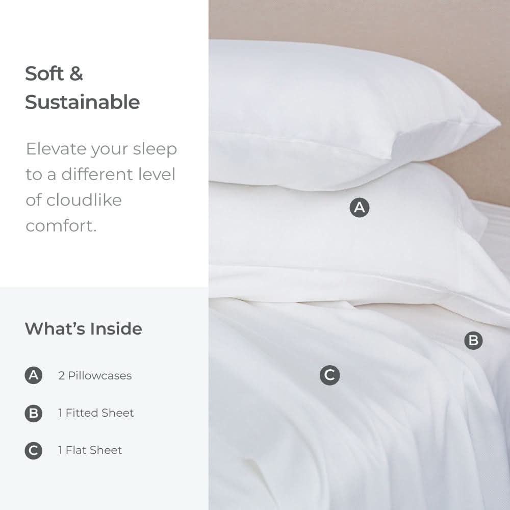 Classic Luxury Bamboo Bed Sheet Set