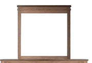 Coventry Hall Bedroom Mirror in Pecan Wood Finish