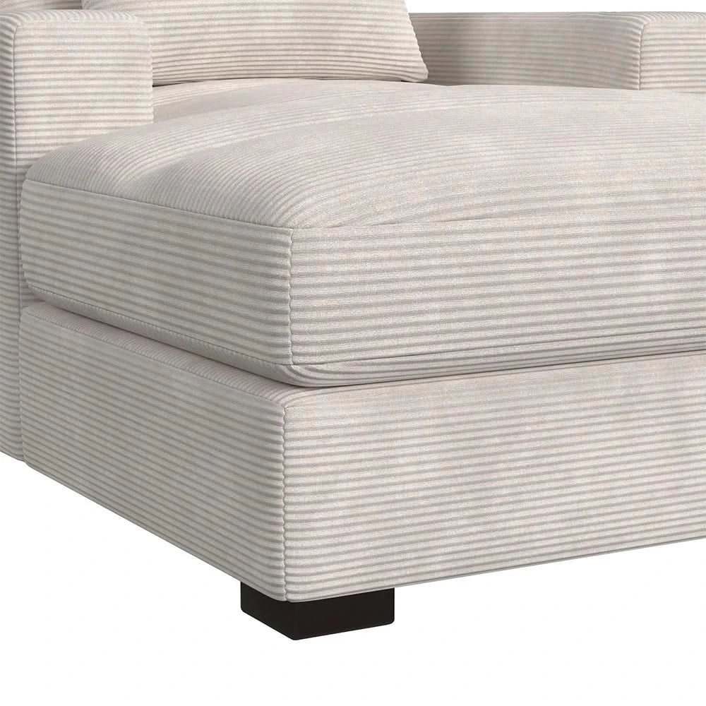 Arizona Dove Chaise with USB Charging & Cupholders