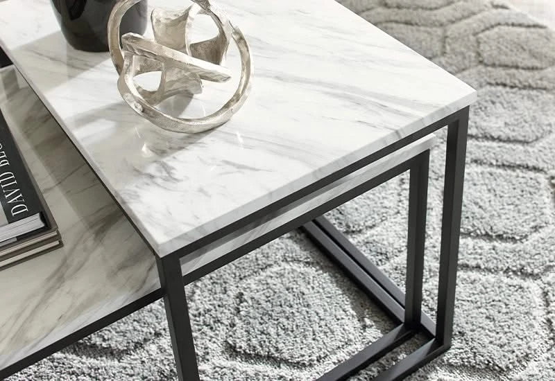 Donnesta Contemporary Nesting 3 PC Coffee Table Set