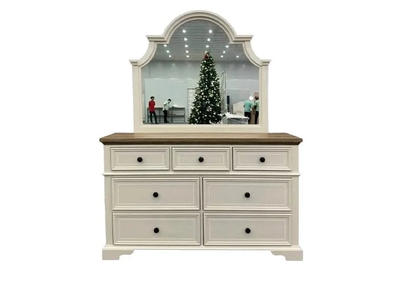 Eastwood White Youth Bedroom Set with Panel Bed and Storage Drawers