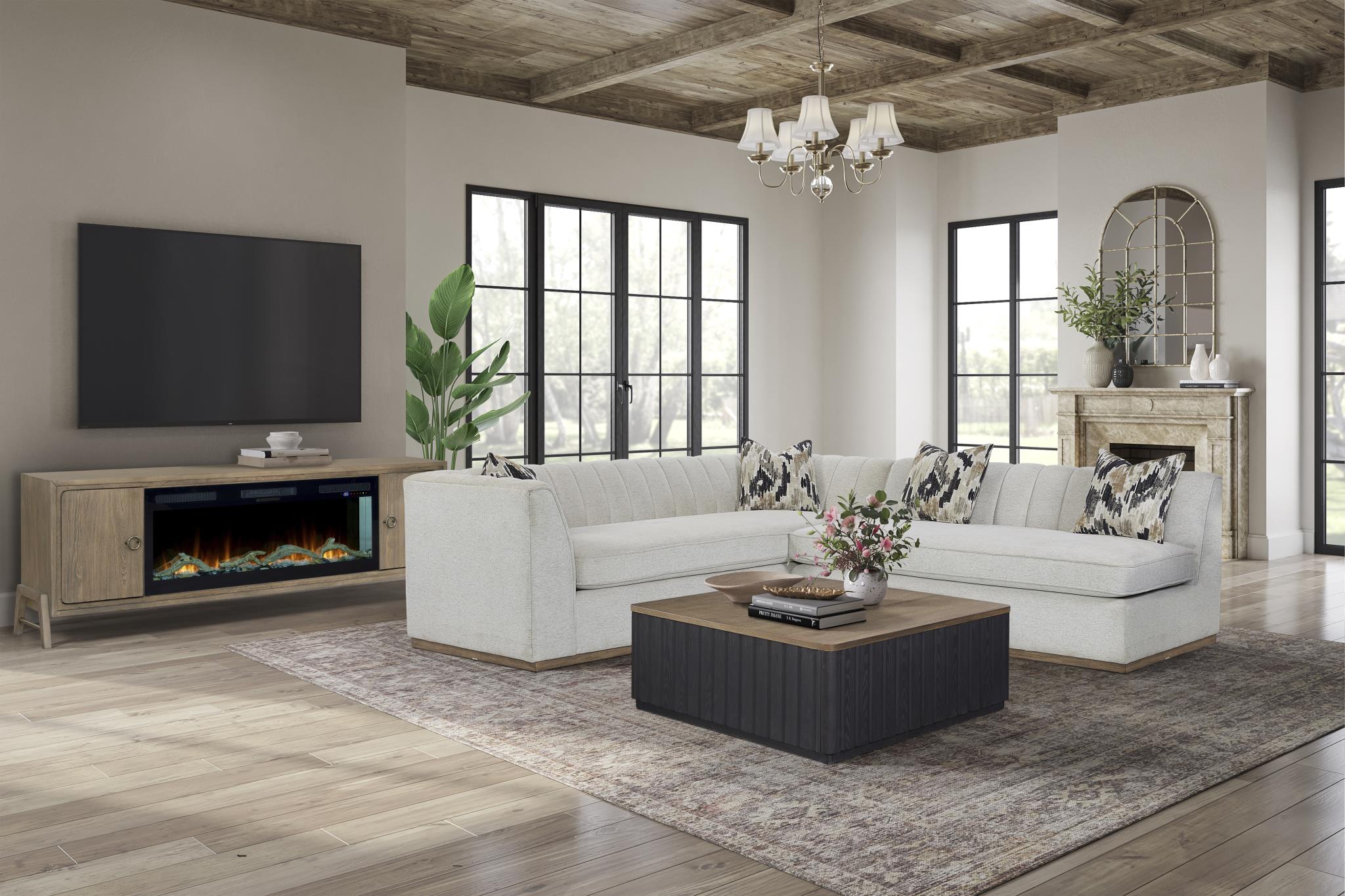 Elure 84" Console - Latte