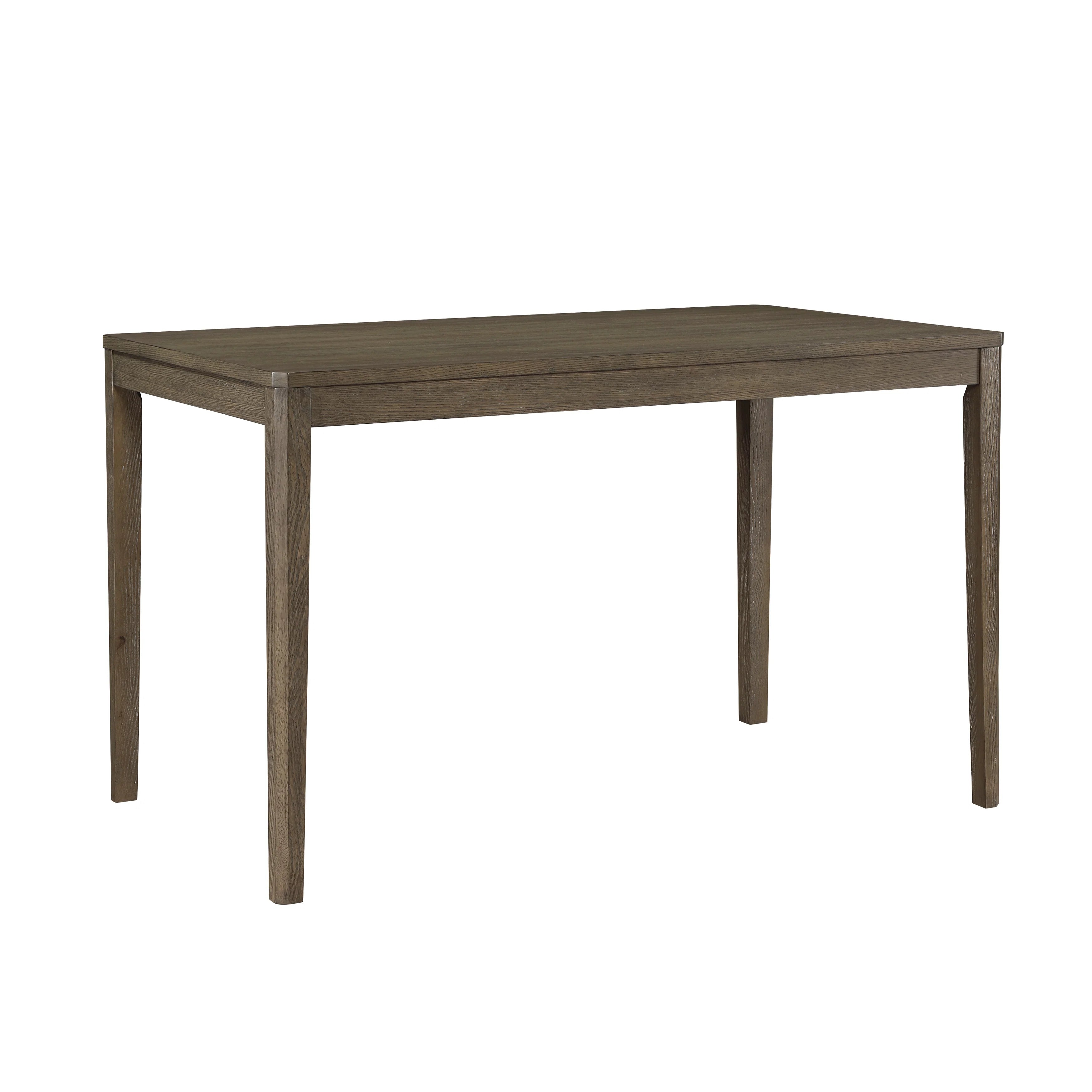 Nora Light Brown Modern 6-Piece Rectangular Counter Height Dining Set
