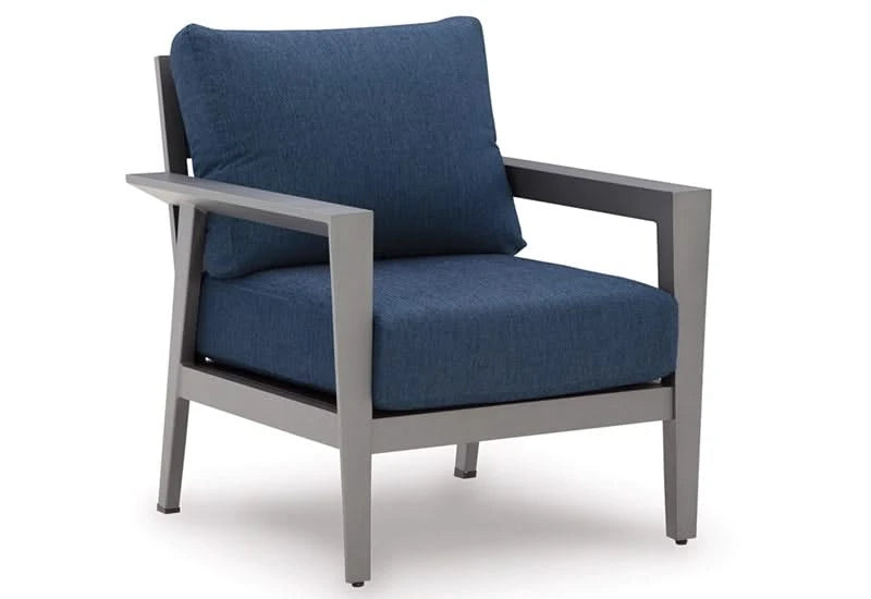 Gali Outdoor All Weather 4 PC Patio Furniture Set Includes Sofa, 2 Chairs and Coffee Table