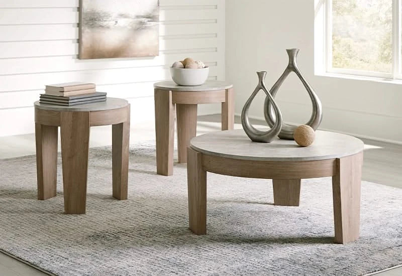 Guystone 3PC Table Set