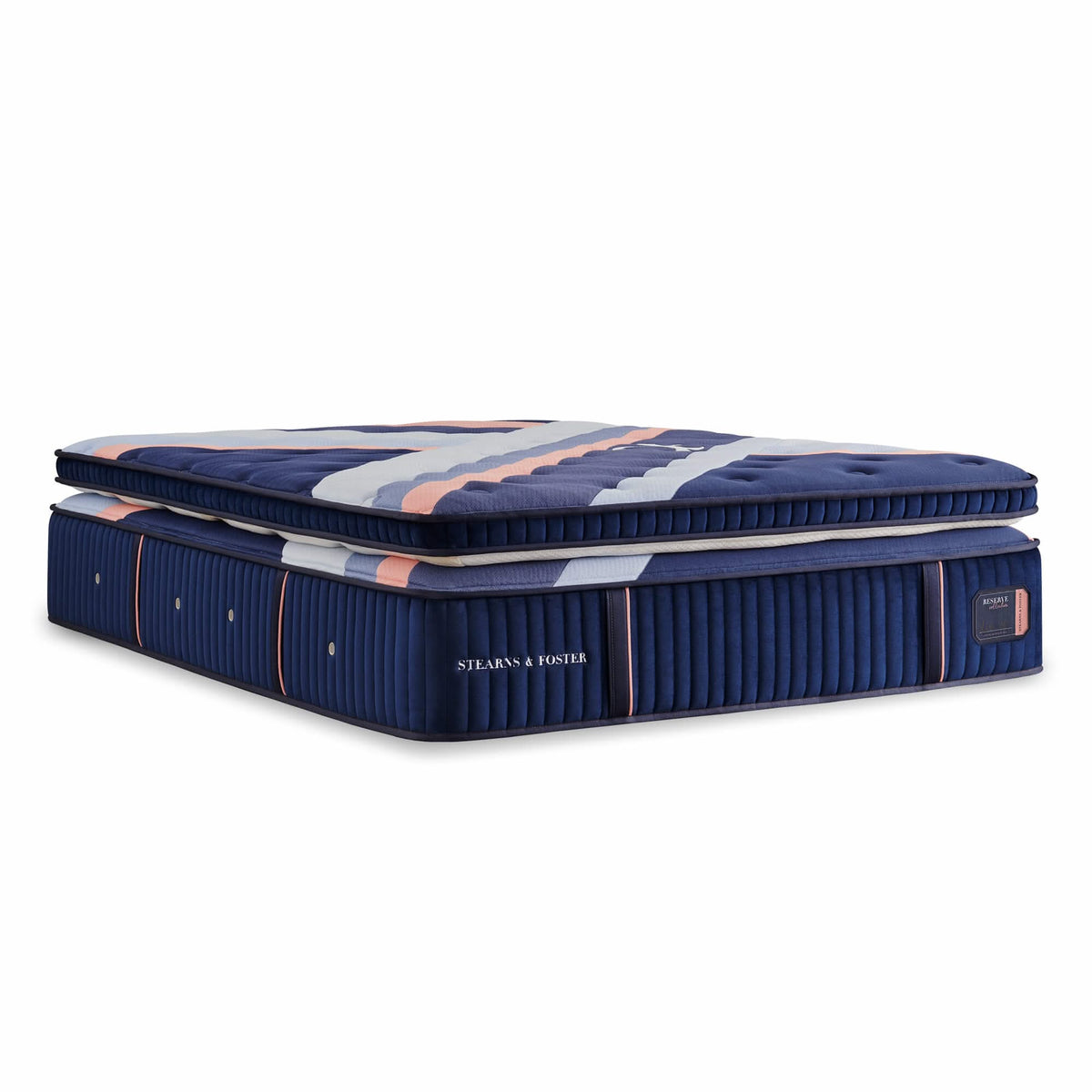 Stearns & Foster® Reserve Duet™ – Firm Tight Top + Removeable, Reversable Topper