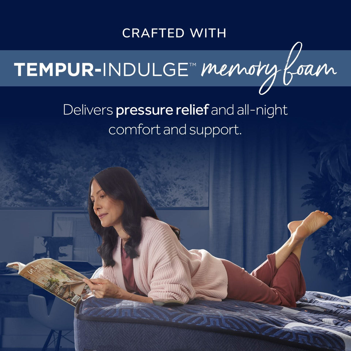 Stearns & Foster® Lux Estate Soft Euro Pillow Top Mattress