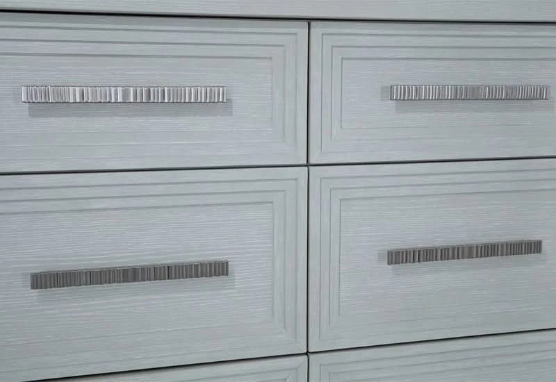 Infinity White Contemporary 9 Drawer Dresser