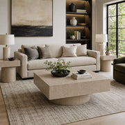 Jorielyn Light Grayish Brown Contemporary 3-Piece Occasional Table Set