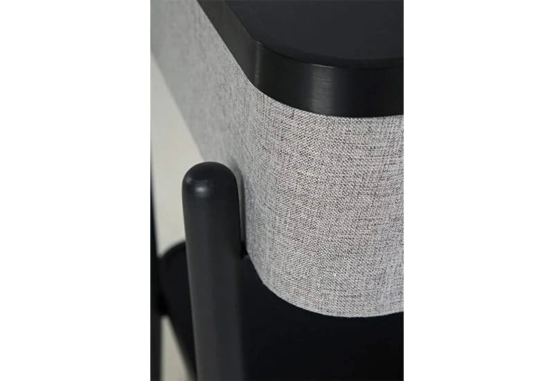 Jorvalee Contemporary End Table with Built-in Bluetooth Speaker, Wireless and USB Charging