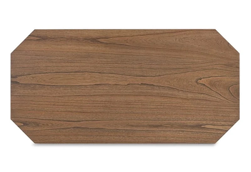 Landocken Brown/Blue Contemporary 3 PC Coffee Table Set