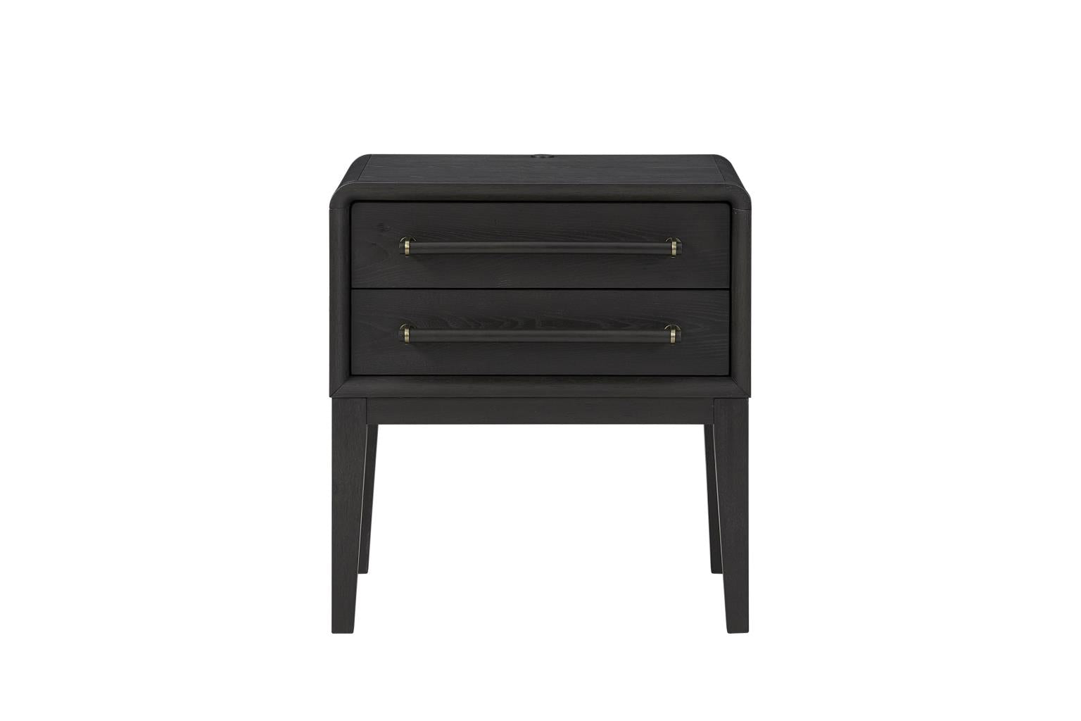 Elure Small Nightstand - Peppercorn