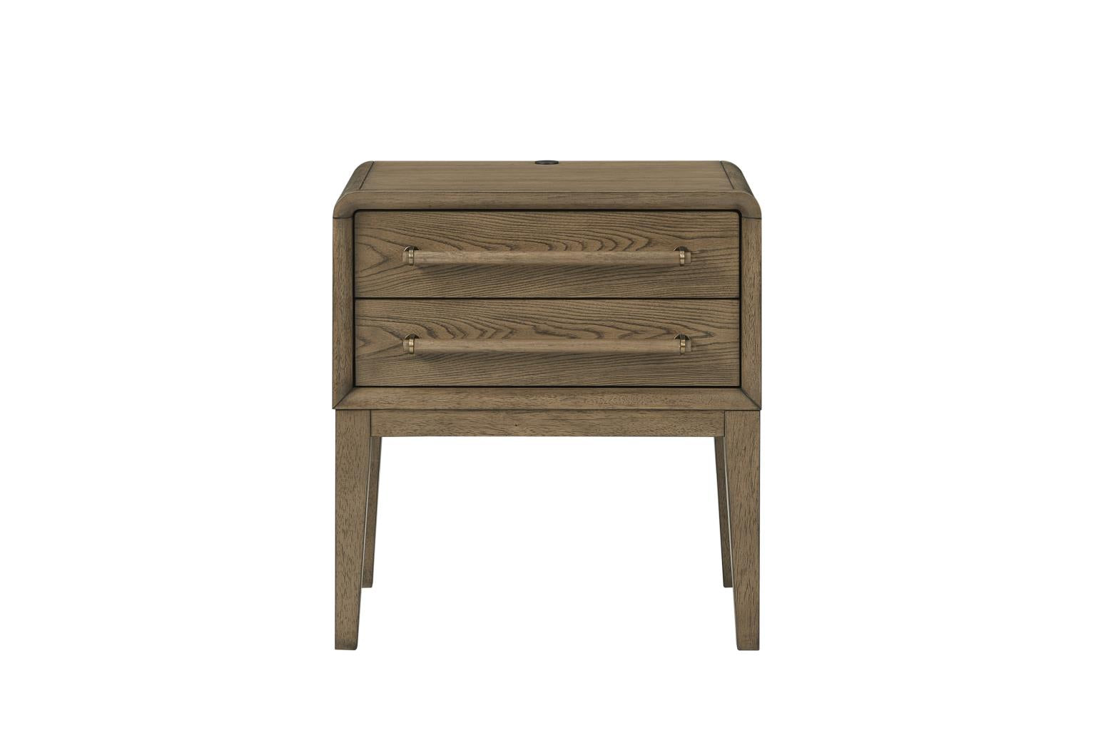 Elure Small Nightstand - Latte