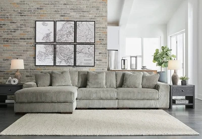 Linx Modern 3 PC Modular Sectional with Chaise