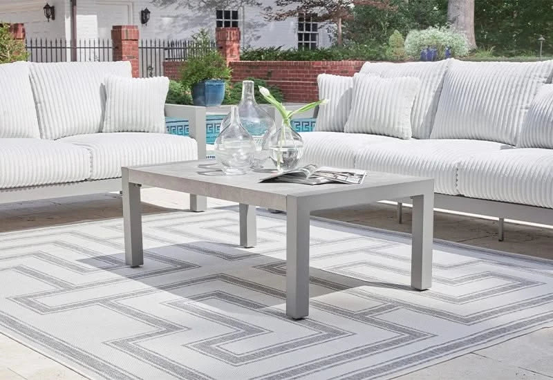 Marlin Outdoor All Weather Aluminum Cocktail Table