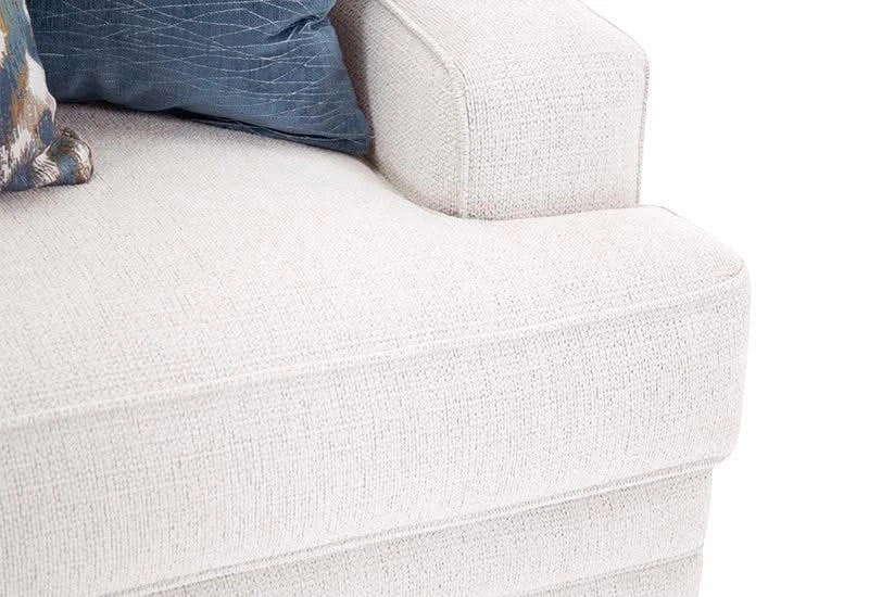 Orlando Snow Deep Seating Sofa with Reversible Cushions