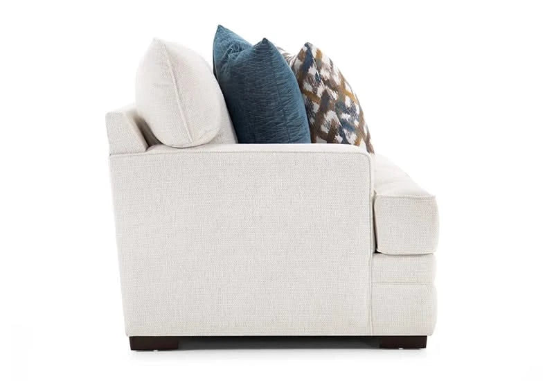Orlando Snow Deep Seating Sofa with Reversible Cushions