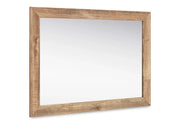 Porto Brown Contemporary Mirror