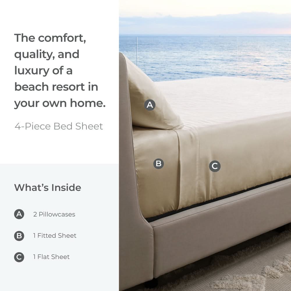Resort Luxury Bamboo Cooling Sheet Set