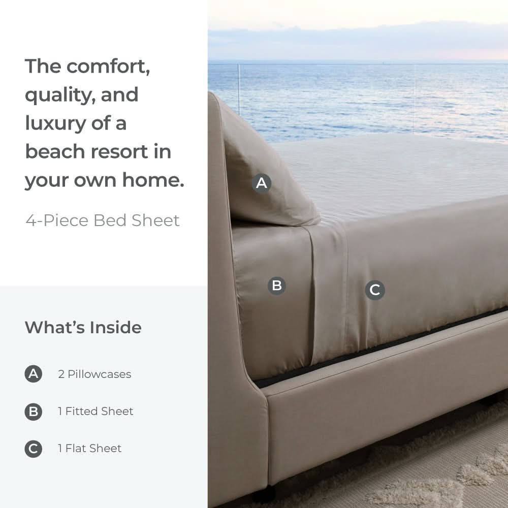 Resort Luxury Bamboo Cooling Sheet Set