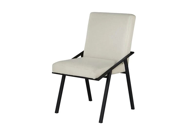 Rocha Modern Rustic Fabric Upholstered Dining Chair