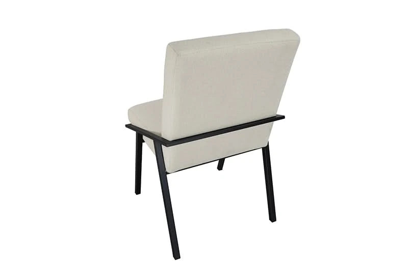 Rocha Modern Rustic Fabric Upholstered Dining Chair
