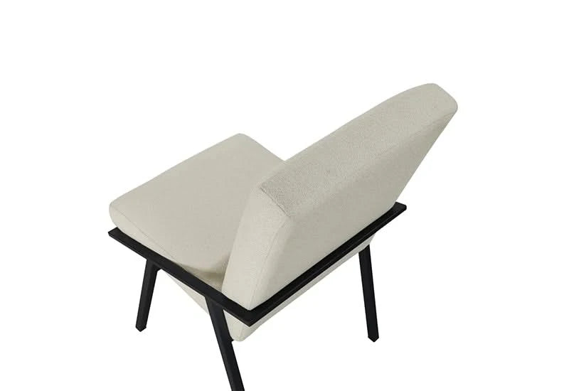 Rocha Modern Rustic Fabric Upholstered Dining Chair