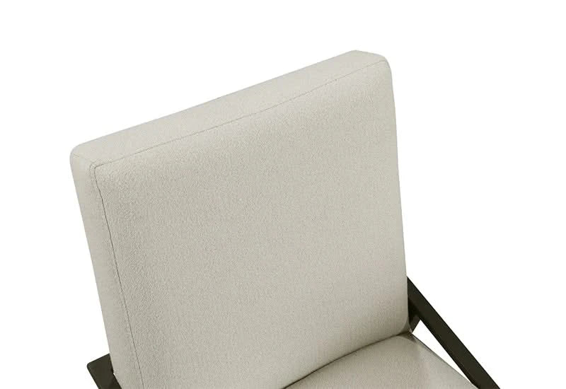 Rocha Modern Rustic Fabric Upholstered Dining Chair