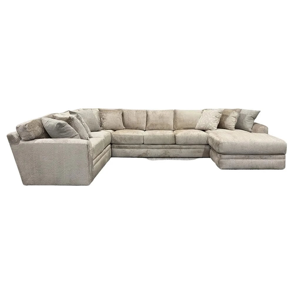 Spirit Driftwood 3 Piece Sectional with Chaise