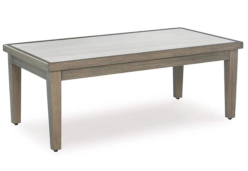 Texas Ranch Outdoor All Weather Aluminum Cocktail Table