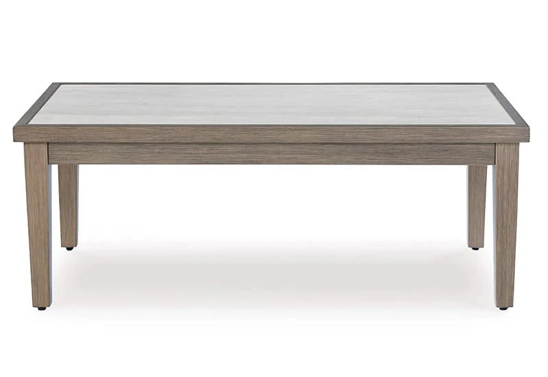 Texas Ranch Outdoor All Weather Aluminum Cocktail Table