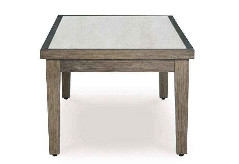 Texas Ranch Outdoor All Weather Aluminum Cocktail Table