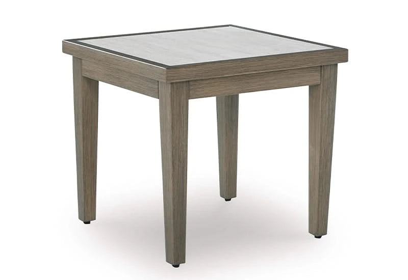 Texas Ranch Outdoor All Weather Aluminum End Table