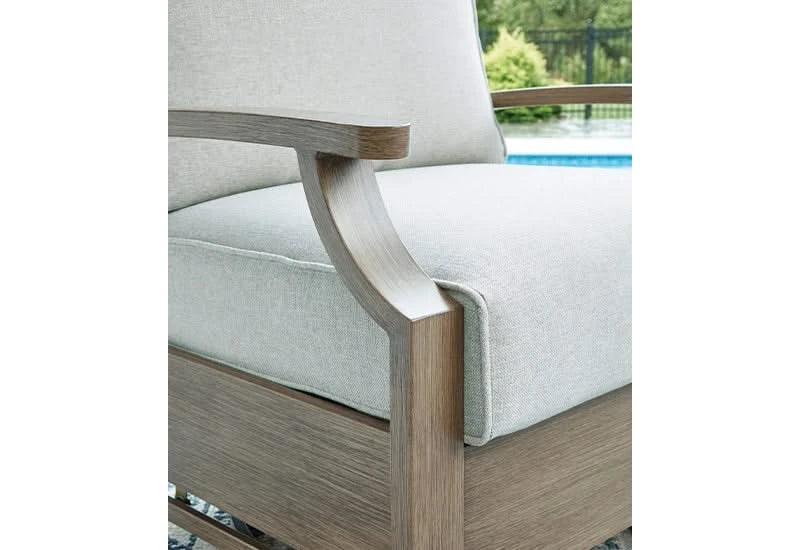 Texas Ranch Outdoor All Weather Swivel Glider Chair with Cushion