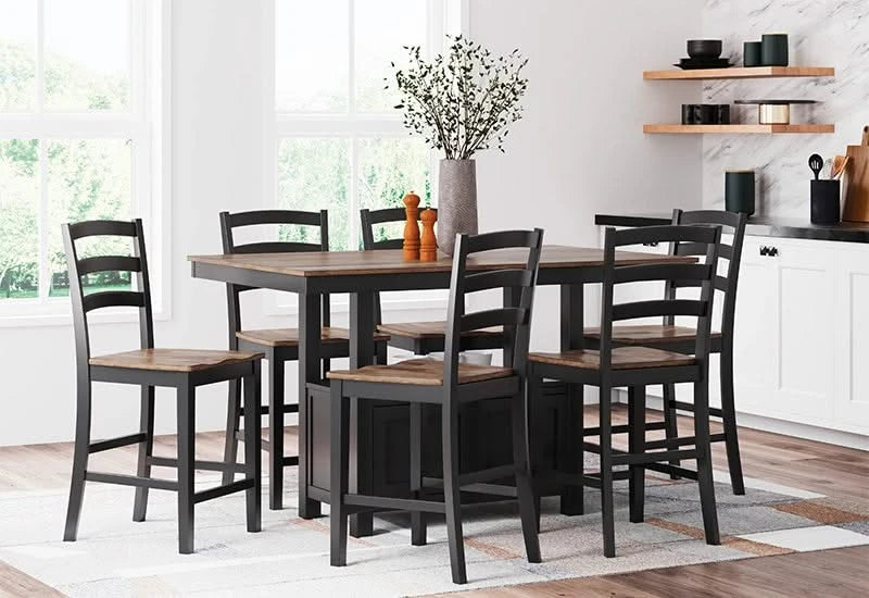 Tupelo Modern Farmhouse Rectangular Counter Height Dining Table