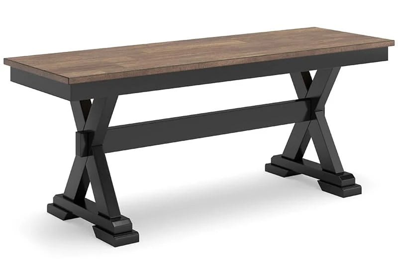 Tupelo Modern Farmhouse Dining Bench