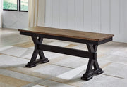 Tupelo Modern Farmhouse Dining Bench