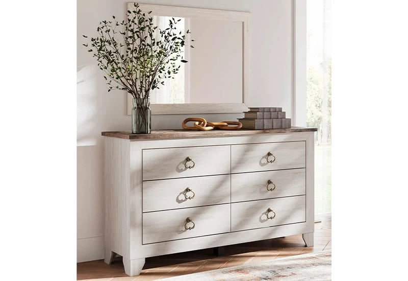 modern farmhouse dresser set Lghm 3 Piece Bedroom Dresser Set, Modern Farmhouse Large 8 Drawer Dresser and 2 Pcs Nightstand with 3 Drawers & Charging Station, Gray Wash, Size: