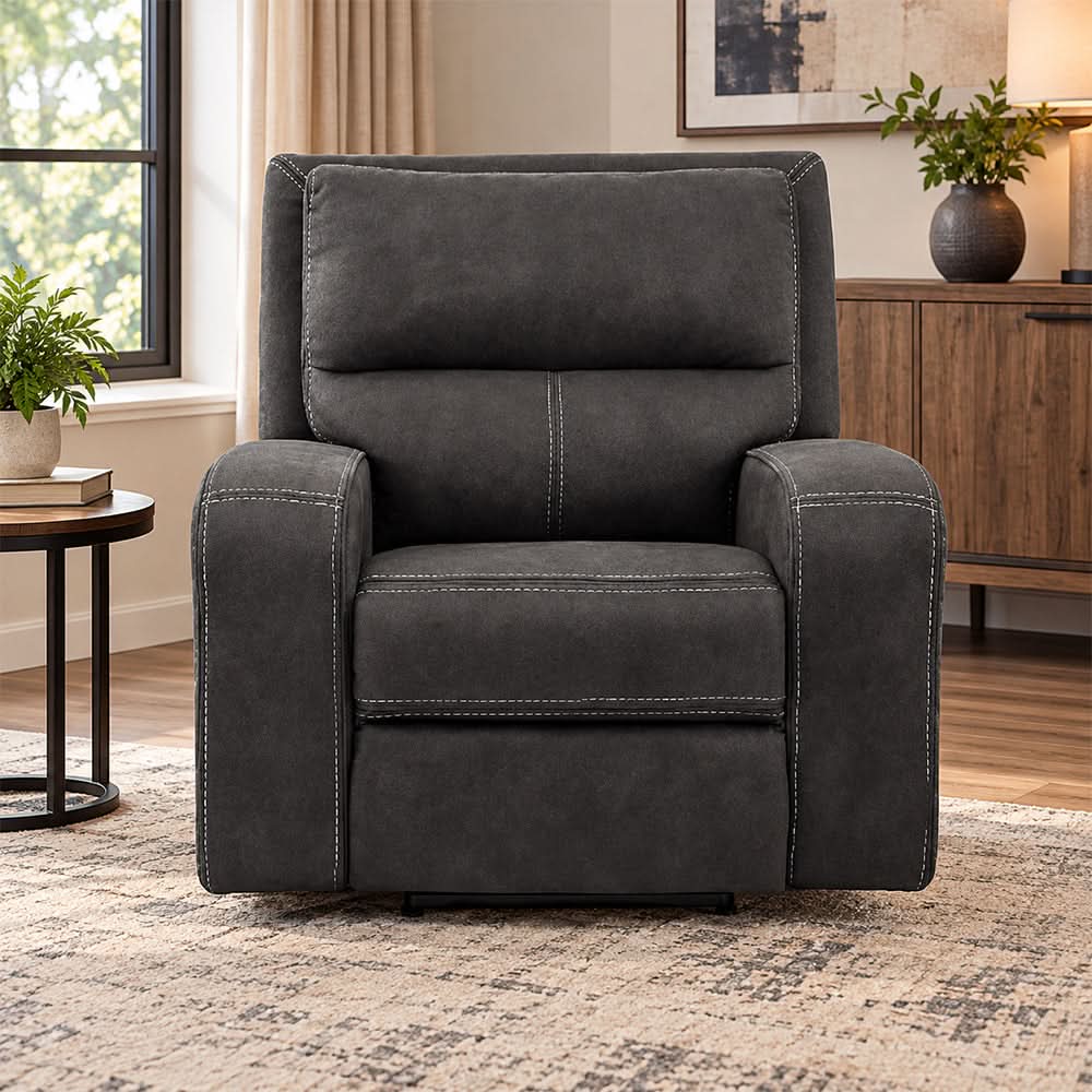 Vaquaro Slate Power Reclining Recliner