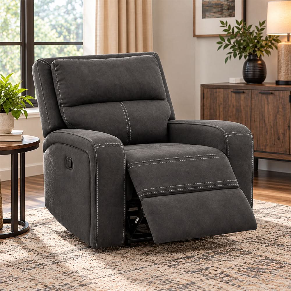 Vaquaro Slate Power Reclining Recliner