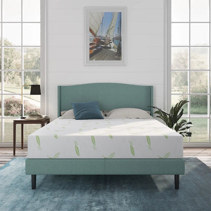 ZZZOOM Green Tea Memory Foam Mattress Medium Feel with Cooling Comfort & Pressure Relief